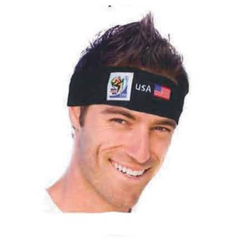 USA World Cup Soccer Headband 50-Count Case Pack – Official FIFA Licensed Retro